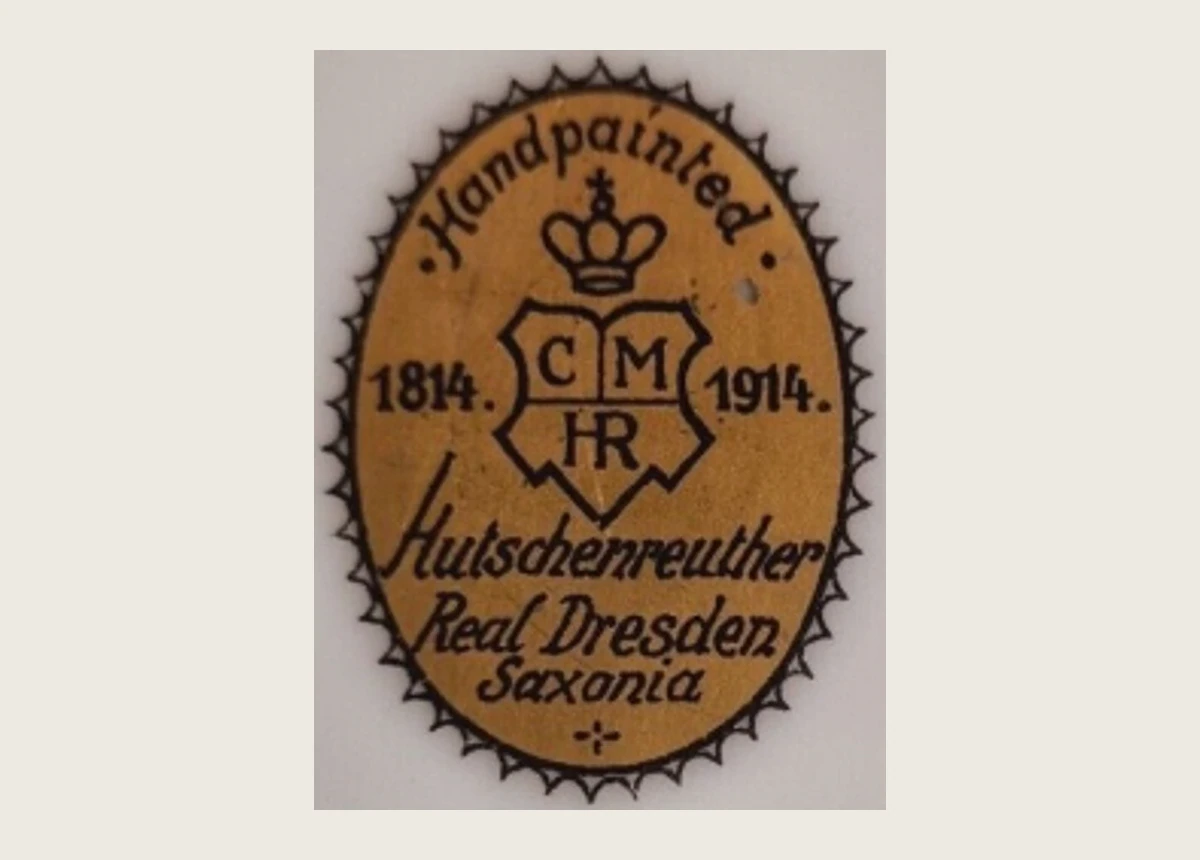Клеймо Hutschenreuther: Real Dresden Saxonia
