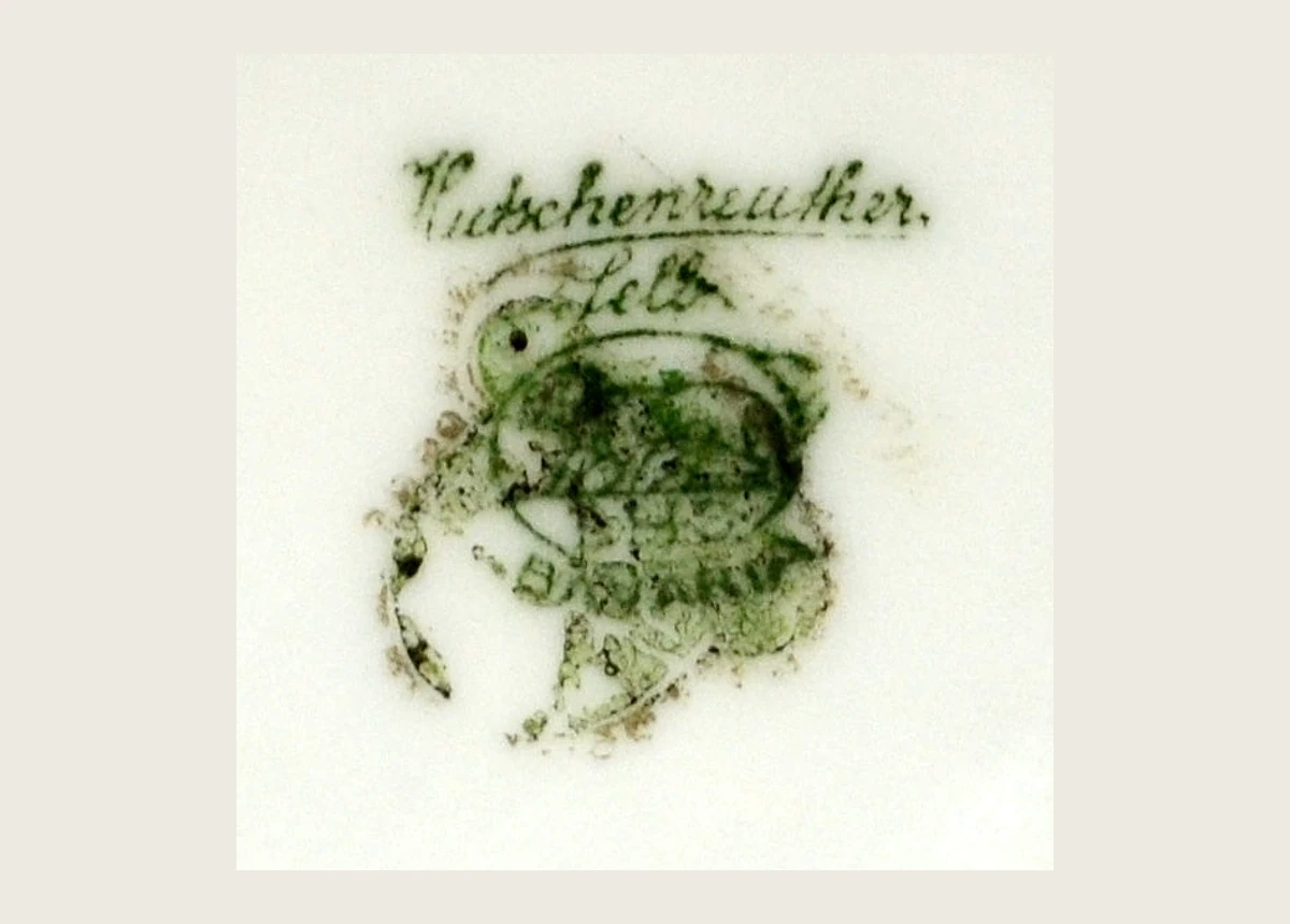 Клеймо Hutschenreuther: Лев Selb Bavaria Germany