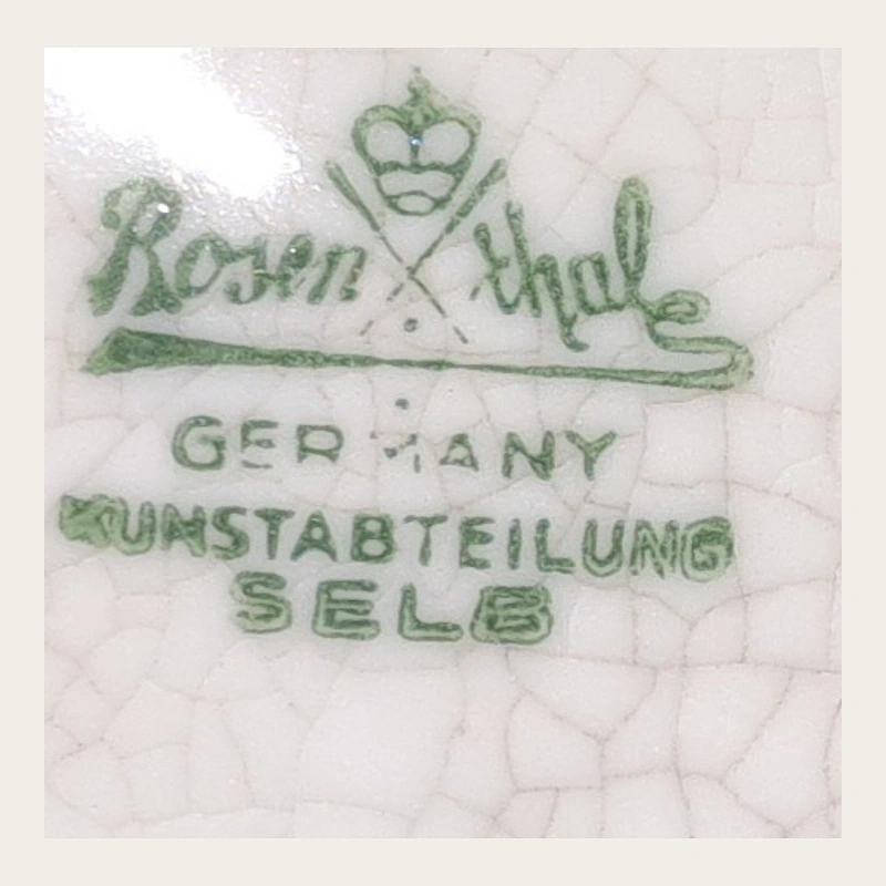 Клеймо Rosenthal: Клеймо Rosenthal 1934-1956