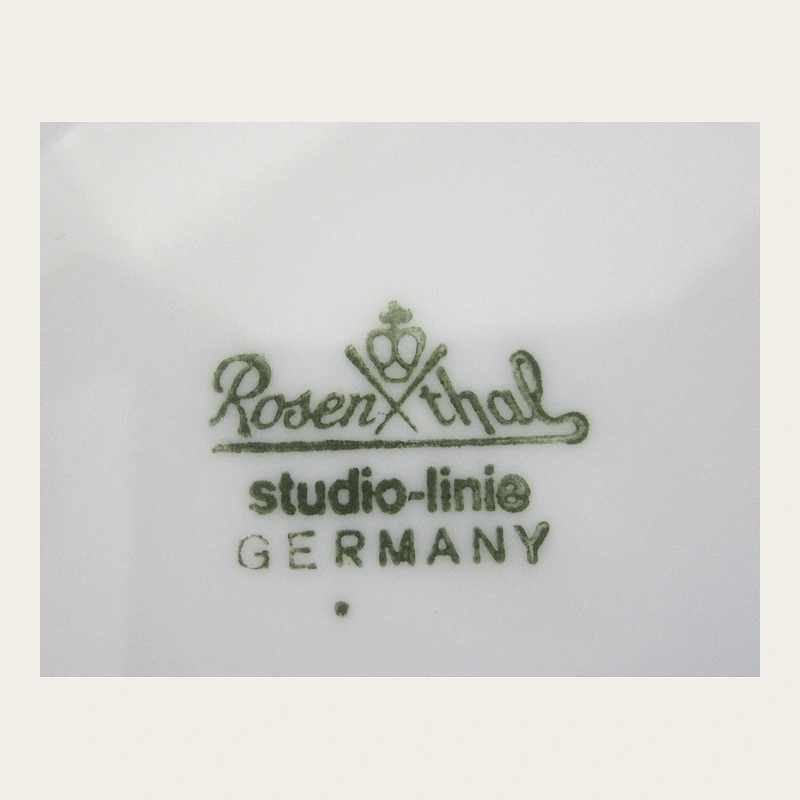 Клеймо Rosenthal: Rosenthal studio-line · ранняя
