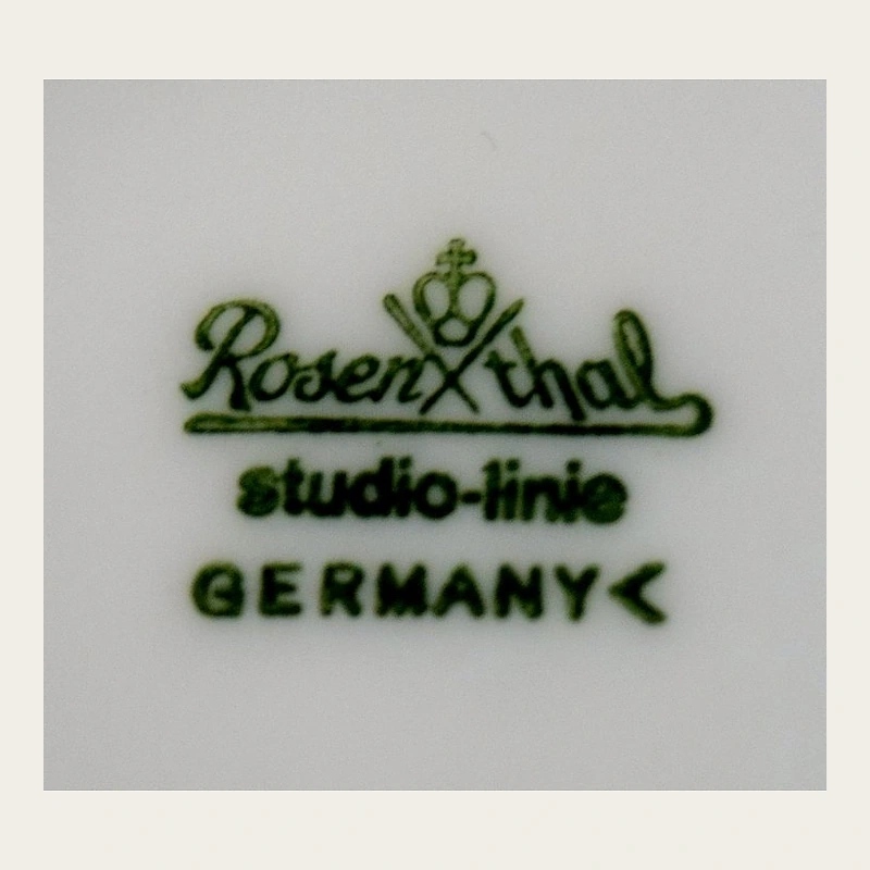 Клеймо Rosenthal: Rosenthal studio-line · современная