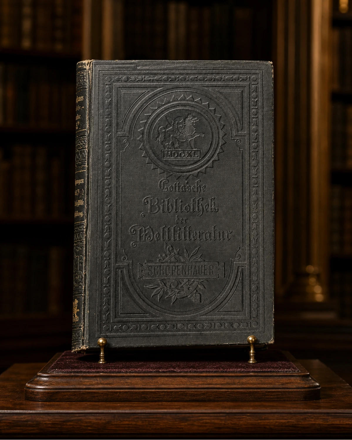 Шопенгауэр «Мир как воля» 1895 г. Германия — Санкт-Петербург