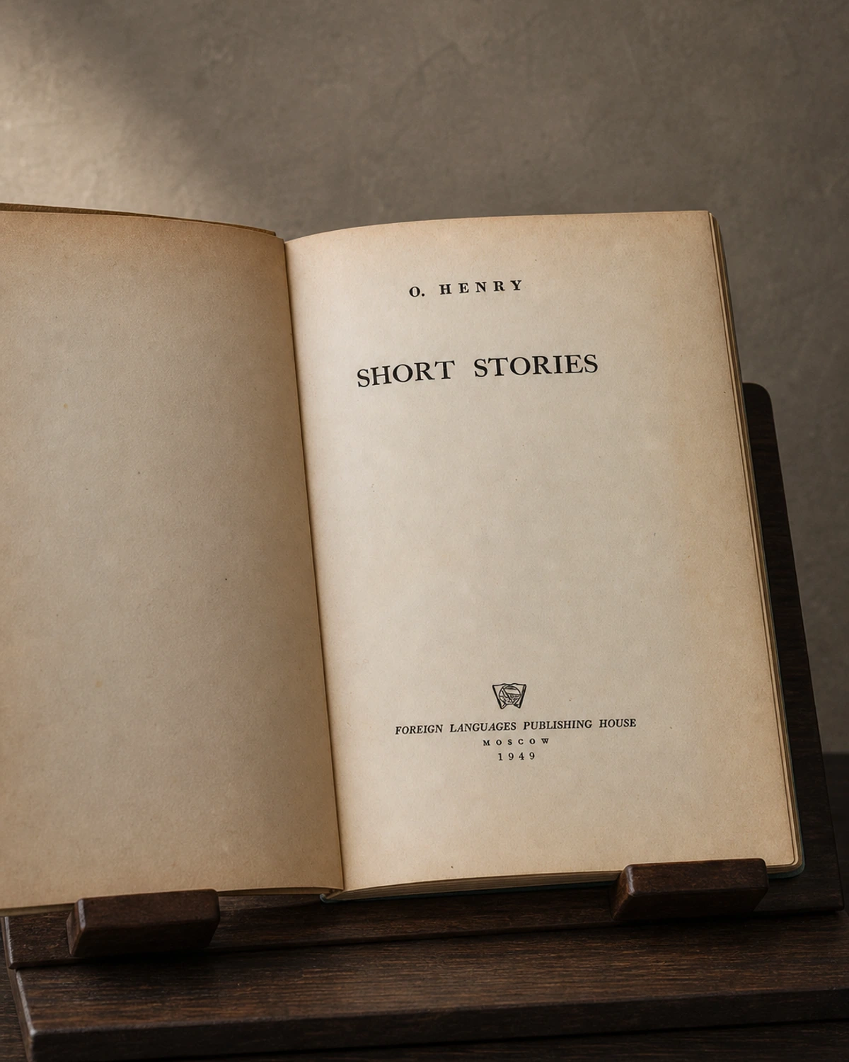 O. Henry — Short Stories (1949, Москва) — Россия